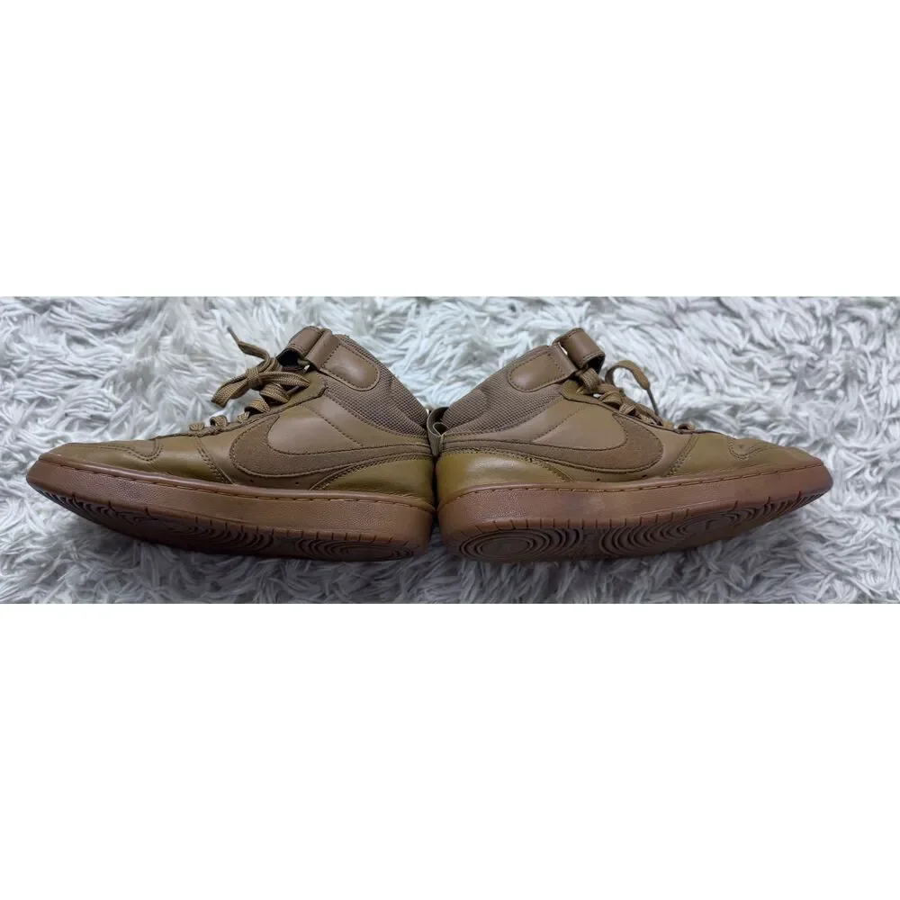 Boys Tan Nike High Top Sneakers size 4.5Y